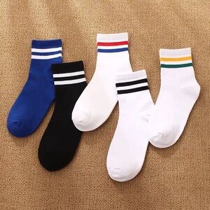 Men's Assorted Color Athletic Socks